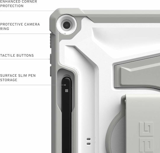 UAG Plasma Healthcare Bag Rotating Durable with Keyboard Whitή (Microsoft Surface Pro 12" (1st - 2025)) 324023B14130