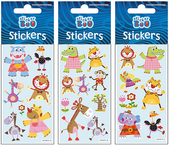 Sticker Boo Autocolante animale sălbatice