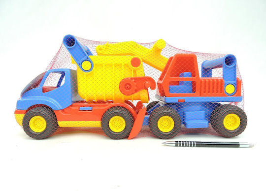 Polesie 0452 Construck Dump Truck and Wheel Excavator in Mesh