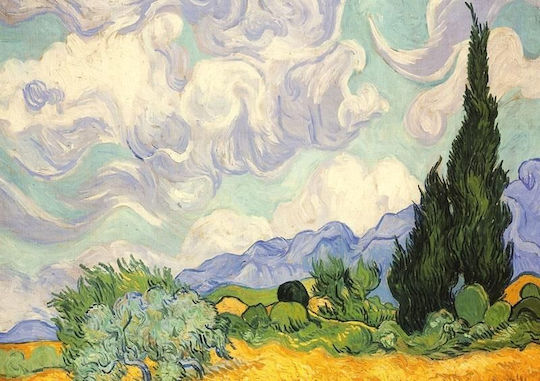 Wheat Field Cypresses Puzzle 2D 1000pcs 539145