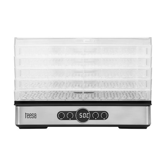 Lech Food Dehydrator With 5 Shelves And Adjustable Temperature 35-70°C