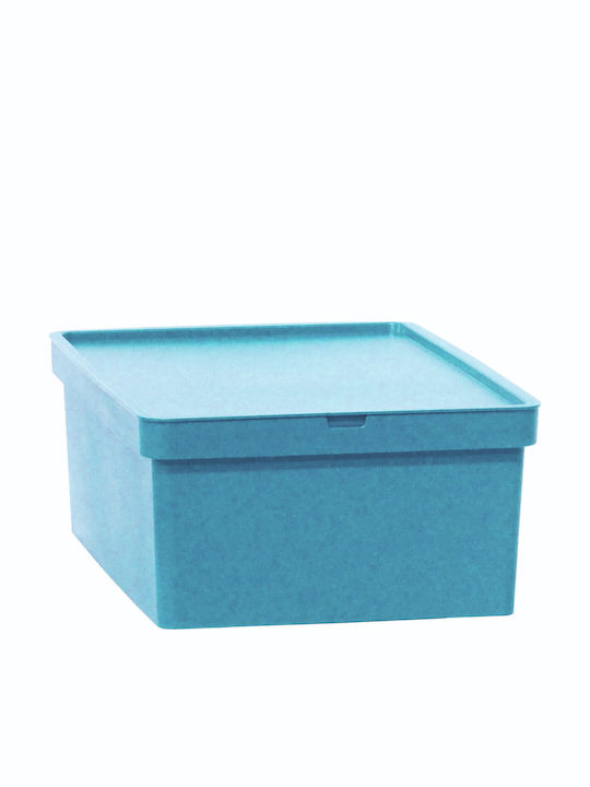 Viomes Nova Plastic Storage Box with Lid Ciel 35x25.5x13.5cm