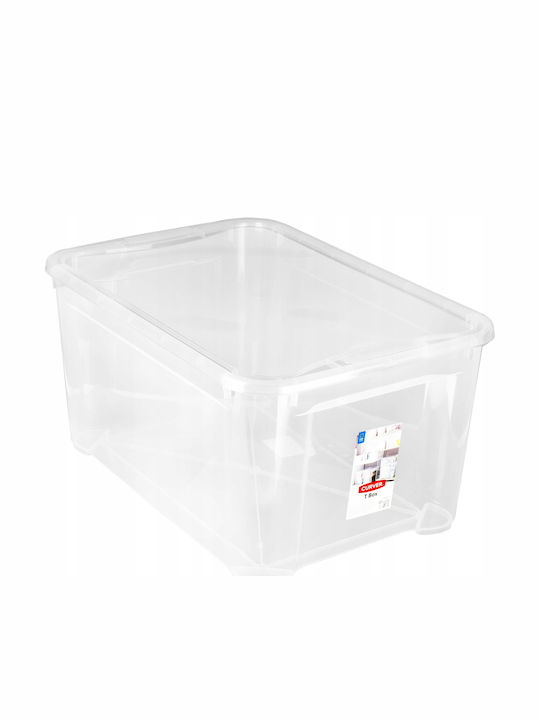 Transparente T-Box S 20l 26,5x38x28,5cm Deckel