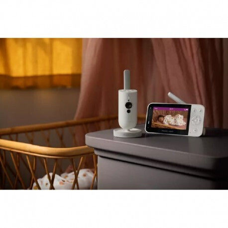 Philips Wireless Baby Monitor with Camera & Screen 4.3" , Two-way Communication & Lullabies