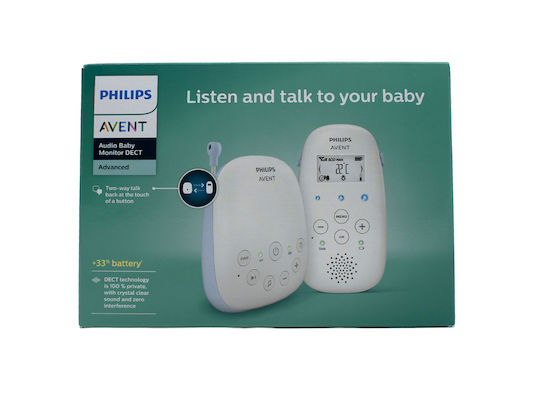 Philips Ασύρματη Ενδοεπικοινωνία Μωρού με Νανουρίσματα