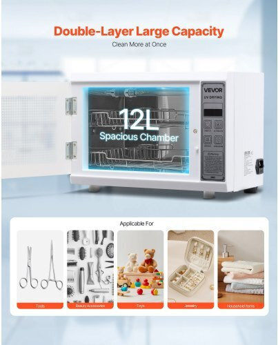 Vevor Κλίβανος UV 12lt 160W
