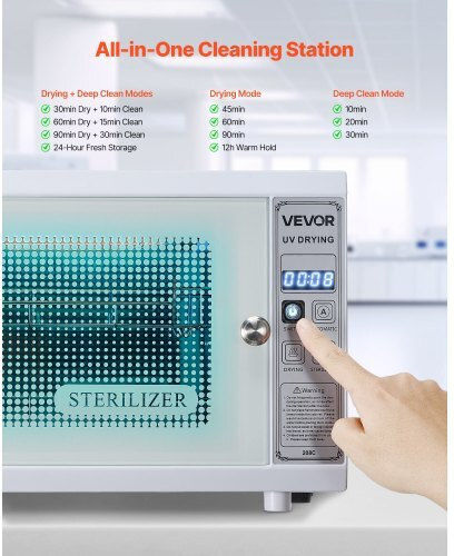 Vevor Κλίβανος UV 12lt 160W
