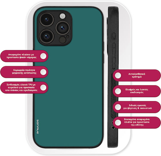 Калъф Sonique Colorbloc Series Realme 12 5g Realme 12x Петрол