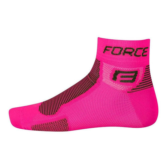 Force Classic Κάλτσες Ποδηλασίας Ροζ