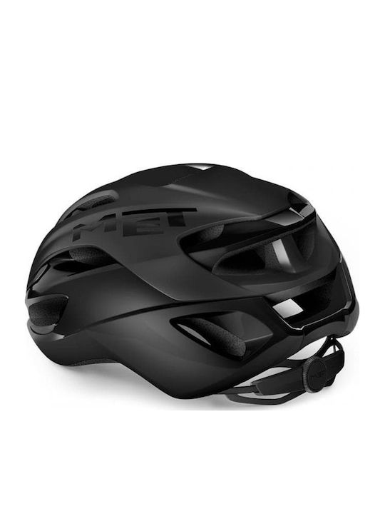 MET Rivale Bicycle Helmet City Black/Matt Glossy