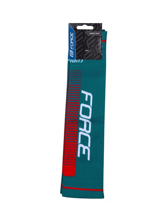 Force F Compression Περικνημίδες Ποδηλασίας Μπλε