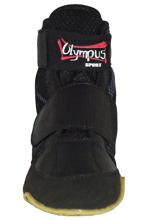 Olympus Sport Junior Velcro Wrestling Martial Arts Shoes Black