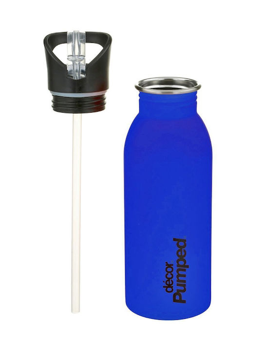 Ecolife Wasserflasche Rostfreier Stahl 500ml Blau