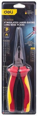 Deli Cutting Plier Straight Electrician Length 200mm