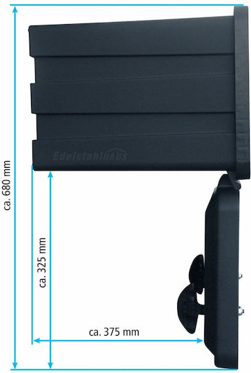 Daken Tool Case Plastic Dimensions: W75xD45xH35cm