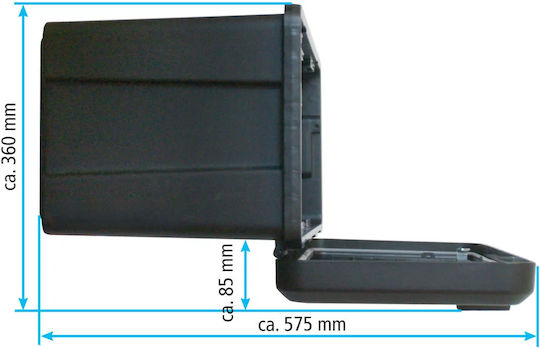 Daken Tool Case Plastic Dimensions: W75xD35.5xH30cm