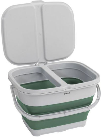 Πτυσσομενη Καλαθι Outwell Collaps Recycleit Basket Shadow Green