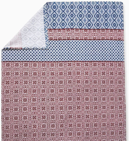 Zippy Kinder-Strandtuch Mit Muster Bordeaux 130×65 cm Bordeaux
