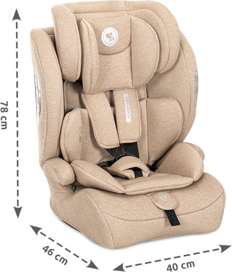 Lorelli Adventure Baby Car Seat i-Size Beige 9-36 kg