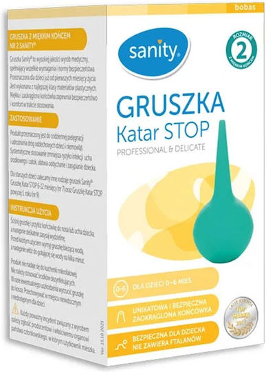Sanity Stop No.2 Pear-shaped Pump Nose Ears Children 0 6 Months Green
