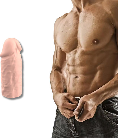 Extensie Realistă de Penis cu Vene Proeminente din Silicon Medical