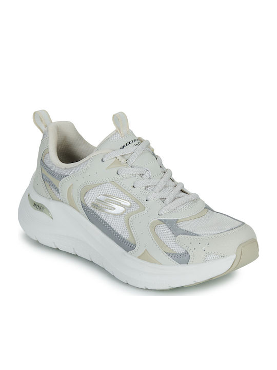 Skechers Arch Fit 2.0 Sneakers Λευκά
