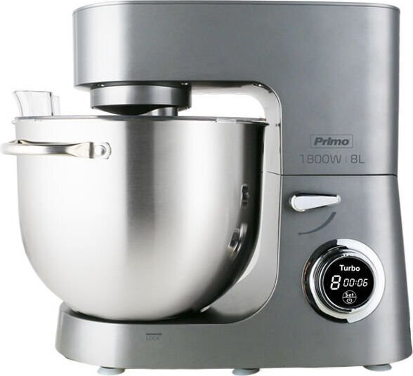 Primo PRMB-40529 400529 Κουζινομηχανή 1800W με Ανοξείδωτο Κάδο 8lt