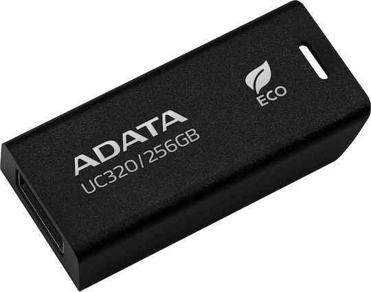 Adata Uc320 256GB USB 3.2 Stick Μαύρο