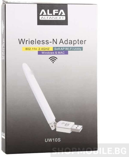 Wifi USB Приемник Alfa Uw10s