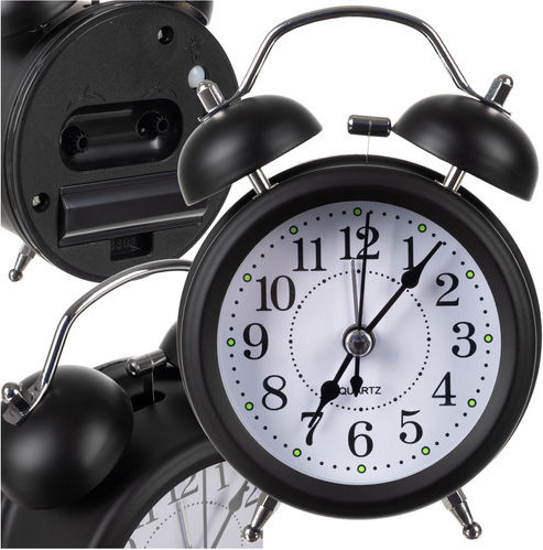 Izoxis Retro Clock Tischuhr Rot