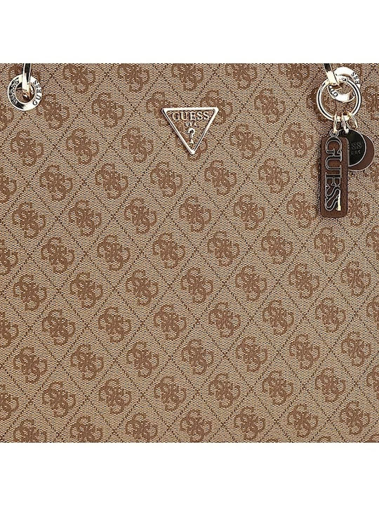 Guess Noelle Γυναικεία Tote Τσάντα από Συνθετικό Δέρμα Guess Noelle Γυναικεία Tote Τσάντα από Συνθετικό Δέρμα