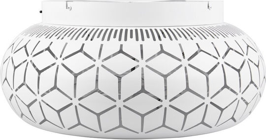 Trio Lighting Bidar Πλαφονιέρα 50cm με Φως Λευκή