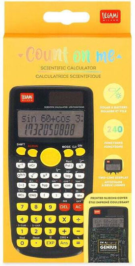 Legami Milano Calculator Scientific in Black Color 1pcs