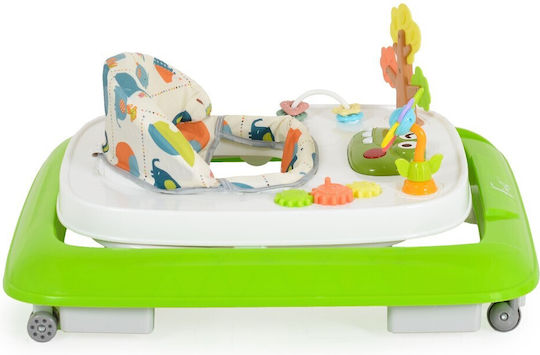 Moni Baby Walker with Music for 6+ Months Green