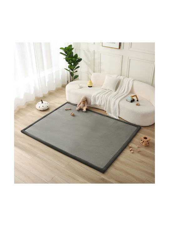 Hakuna Matte Handmade Kids Rug Gri 200x150cm Thickness 25mm