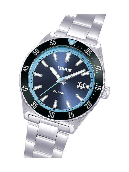 Lorus Ρολόι Μπαταρίας με Μεταλλικό Μπρασελέ
