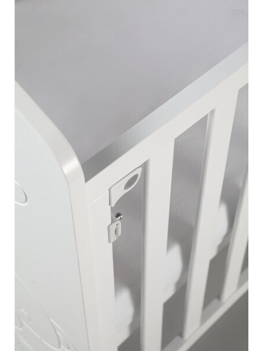 Interbaby Pătuț Bebeluși Alb pentru Saltea 60x120cm