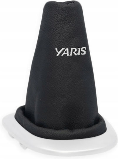 Φυσούνα Λεβιέ Δερμα Toyota Yaris Mk3 2011-2014 Μαύρος