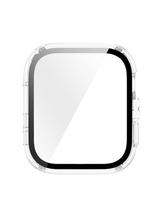 Carcasă de Plastic cu Sticlă în culoarea Transparent pentru Huawei Watch Fit 4