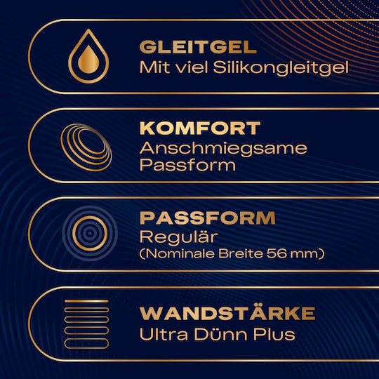 Durex Durex Kondome Ultra 1 Stück 56mm Dünn für ein natürliches Gefühl