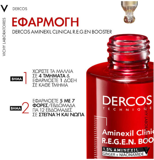 Vichy Dercos Serum Μαλλιών κατά της Τριχόπτωσης 90ml