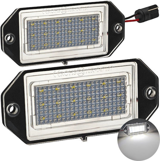 Volvo Licence Plate Lamps Led 500lm 2pcs