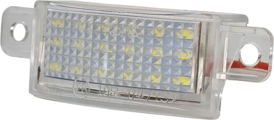 Volvo Licence Plate Lamps Led 2x350lm Set 2pcs