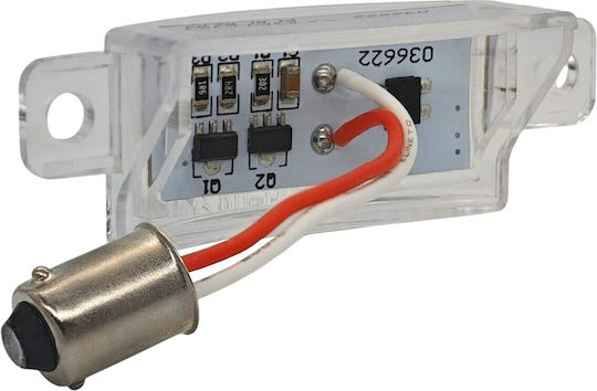 Volvo Licence Plate Lamps Led 2x350lm Set 2pcs