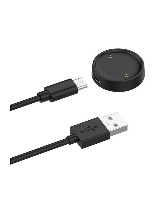 Kabel Ladegerät Usb Type C Xiaomi Ladegerät für Amazfit Bip 6 Schwarzς