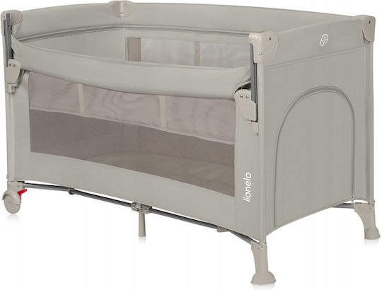 Lionelo Ellen Playpen 2 Levels with Mattress Beige 60x120cm
