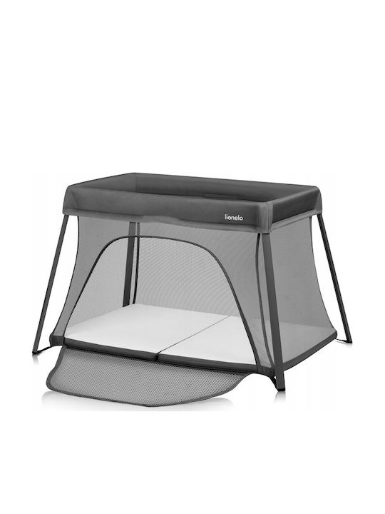 Lionelo Playpen 2 Levels with Mattress Gray