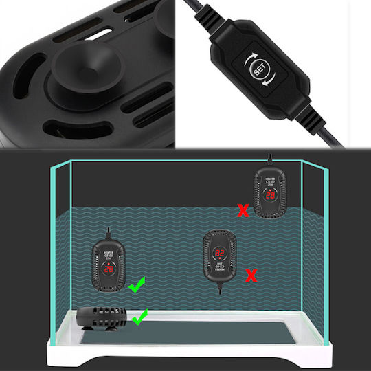 Epigasos Thermostat Für Schildkröten Bis 15l 25 W