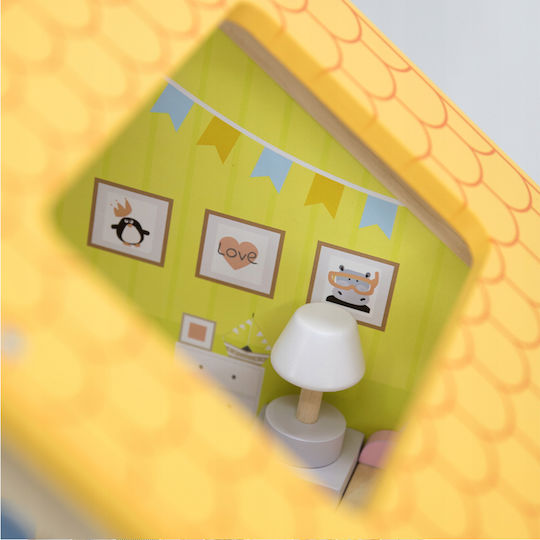 Viga Toys Ξύλινο Κουκλόσπιτο