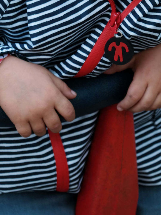 Wasserdicht Kinder Freizeitjacke Winddicht mit Futter & Kapuze Gray